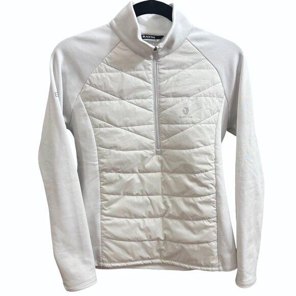 NWOT BLACKYAK Insulated Half Zip, White, Size XS - Picture 2 of 9